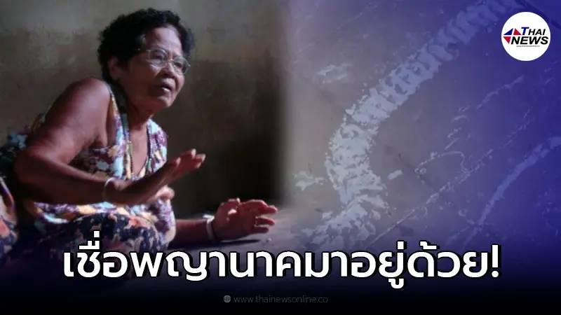 คุณยายวัย 75 ปี เผยฝันแปลก ก่อนตื่นมาเจอรอยพญานาคเลื้อยเข้าบ้าน คุณยายวัย 75 ปี เผยฝันแปลก ก่อนตื่นมาเจอรอยพญานาคเลื้อยเข้าบ้าน