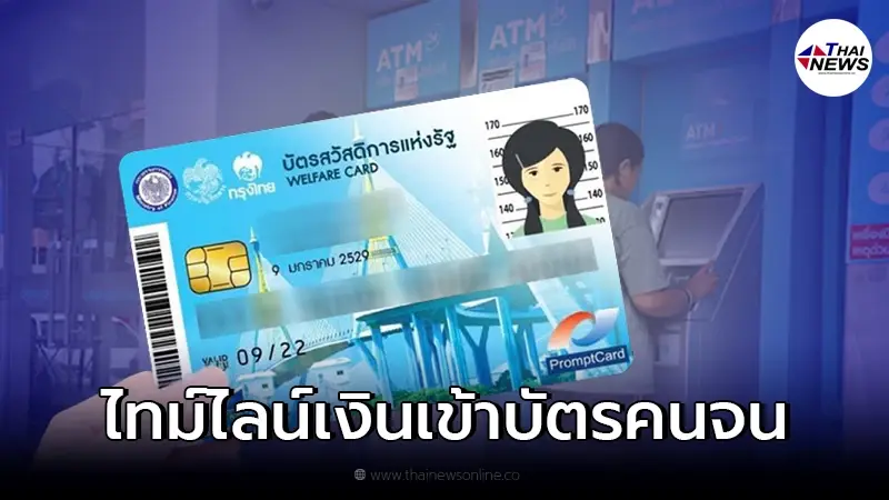 เปิดไทม์ไลน์เดือน ธ.ค. บัตรสวัสดิการแห่งรัฐ พร้อมวิธีเช็กยอดเงินคงเหลือ เปิดไทม์ไลน์เดือน ธ.ค. บัตรสวัสดิการแห่งรัฐ พร้อมวิธีเช็กยอดเงินคงเหลือ