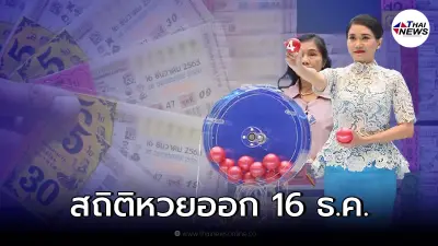สถิติหวยออก 16 ธ.ค. ย้อนหลัง 20 ปี เลขเด็ด 16/12/64 ลอตเตอรี่ สลากกินแบ่งรัฐบาล