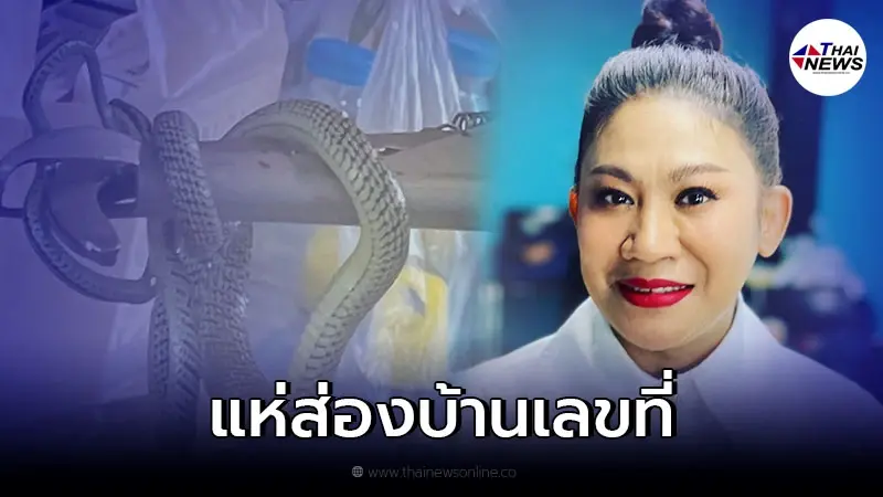 "จอย ชวนชื่น" เจองูเลื้อยเข้าบ้าน ชาวเน็ตแห่ถามเลขที่บ้าน "จอย ชวนชื่น" เจองูเลื้อยเข้าบ้าน ชาวเน็ตแห่ถามเลขที่บ้าน
