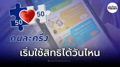คนละครึ่งเฟส4 เปิดลงทะเบียน10ก.พ.65 คนใหม่อีก1ล้านสิทธิ เตรียมตัวให้พร้อม
