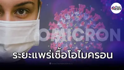 เผยระยะเวลา โควิดโอไมครอน ฟักตัว - แพร่เชื้อสู่คนอื่น ใช้เวลาเท่าไหร่