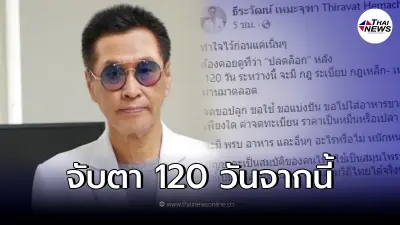 หมอธีระวัฒน์ ชี้ รอจับตาดู 120 วัน หลังปลด "กัญชา" ออกจากยาเสพติด หมอธีระวัฒน์ ชี้ รอจับตาดู 120 วัน หลังปลด "กัญชา" ออกจากยาเสพติด