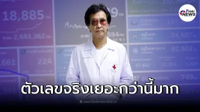 เปิดตัวเลขจริง "ยอดติดเชื้อโควิด" เยอะกว่า3หมื่นมาก และปัจจัยปัญหาใหญ่