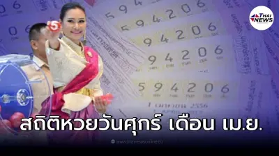 เปิดสถิติหวยออกวันศุกร์ เดือนเมษายน ในรอบ 11 ปีมีแค่ 3 ครั้ง เลขเด็ด1/4/65