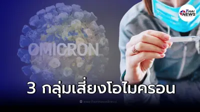 เช็ก 3 กลุ่มเสี่ยง หากติดเชื้อโควิด-19 "โอไมครอน" อาจป่วยรุนแรงได้