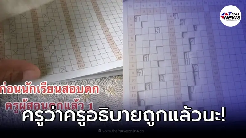 ครูกุมขมับ ตรวจข้อสอบปรนัย เจอนักเรียนส่งคำตอบถึงกับไปไม่เป็น!! ครูกุมขมับ ตรวจข้อสอบปรนัย เจอนักเรียนส่งคำตอบถึงกับไปไม่เป็น!!