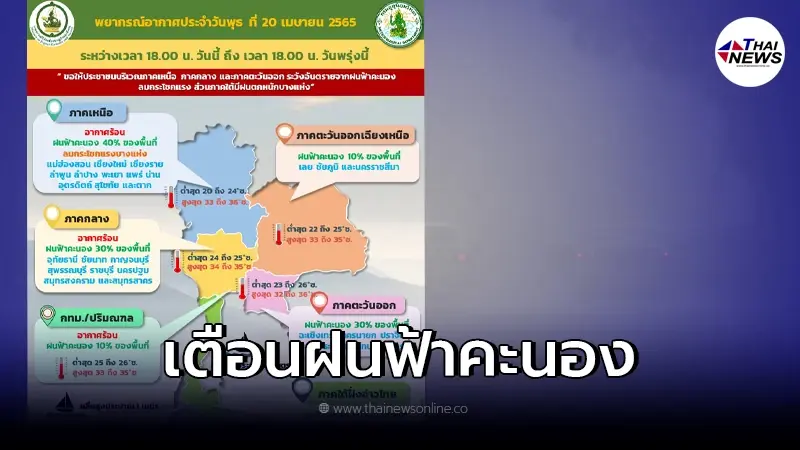 เช็คพิกัดอุตุฯ เตือน พื้นที่ฝนฟ้าคะนอง ลมกระโชกแรง เช็คพิกัดอุตุฯ เตือน พื้นที่ฝนฟ้าคะนอง ลมกระโชกแรง