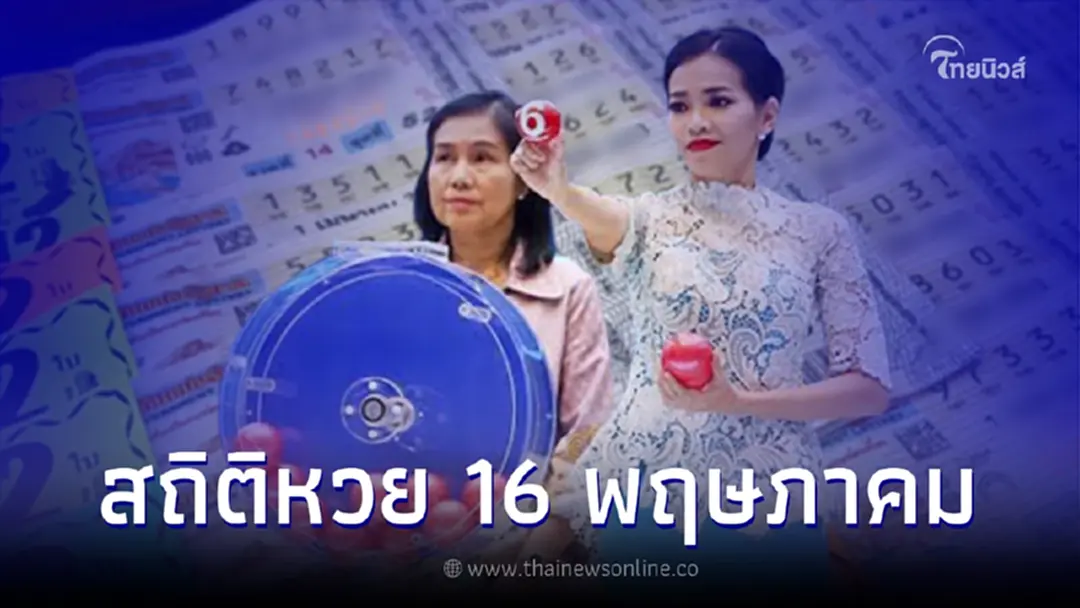 สถิติหวยออก 16 พฤษภาคม สถิติหวยย้อนหลัง 20 ปี มีเลขเบิ้ล-เลขออกซ้ำบ่อยมาก