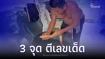 ฮือฮา! ชาวบ้านแห่ส่องเลขเด็ด ปลาไหลทอง เชื่อเป็นความโชคดีและอาจได้โชคใหญ่