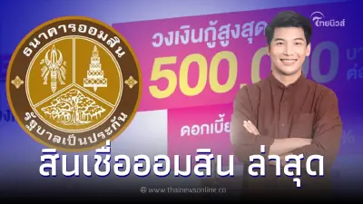 สินเชื่อออมสินล่าสุด ช่วยคนทำธุรกิจ ล้มก็ลุกขึ้นได้ ให้เงินกู้สูงสุด5แสน