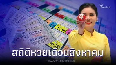 สถิติหวยออกเดือนสิงหาคม ย้อนหลัง 20 ปี เช็กเลขเด็ด 2 ตัว ออกซ้ำ-ออกเบิ้ลเพียบ