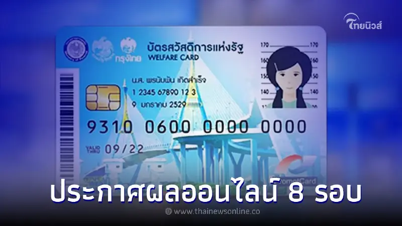 ลงทะเบียนบัตรสวัสดิการแห่งรัฐ 2565 ประกาศผลออนไลน์ 8 รอบ เช็กได้ที่นี่ ลงทะเบียนบัตรสวัสดิการแห่งรัฐ 2565 ประกาศผลออนไลน์ 8 รอบ เช็กได้ที่นี่