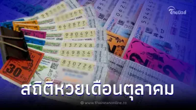 สถิติหวยเดือนตุลาคม ย้อนหลัง 27 ปี เจอเลขเด็ด 2 ตัวออกซ้ำ เลขเบิ้ลโผล่เพียบ