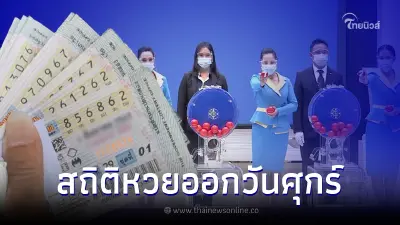 สถิติหวยออกวันศุกร์ ย้อนหลัง 11 ปี เช็กเลข 2 ตัว ออกซ้ำ ออกเบิ้ล เลขเด็ด16/9/65