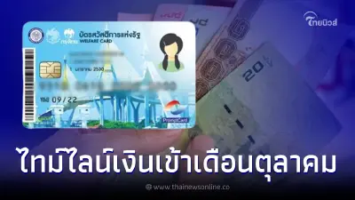 ไทม์ไลน์เงินเข้า บัตรคนจน บัตรสวัสดิการแห่งรัฐ ต.ค. 65 เช็กได้สิทธิอะไรบ้าง ไทม์ไลน์เงินเข้า บัตรคนจน บัตรสวัสดิการแห่งรัฐ ต.ค. 65 เช็กได้สิทธิอะไรบ้าง