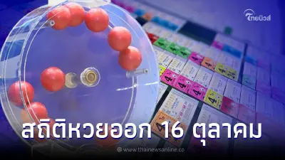 สถิติหวยออก 16 ตุลาคม เช็กเลขเด็ดย้อนหลัง 20 ปี ออกซ้ำ-ออกเบิ้ลเพียบ