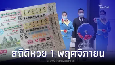 สถิติหวยออก 1 พฤศจิกายน ย้อนหลัง 20 ปี ส่องเลขเด็ด 2 ตัวออกซ้ำ เลขเบิ้ลมาเพียบ สถิติหวยออก 1 พฤศจิกายน ย้อนหลัง 20 ปี ส่องเลขเด็ด 2 ตัวออกซ้ำ เลขเบิ้ลมาเพียบ