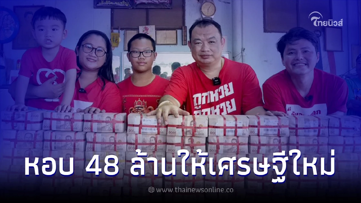 สาวลพบุรีดวงเฮง ถูกรางวัลที่ 1 กับกองสลากพลัส 48 ล้าน CEOนอท มอบรางวัลถึงที่ สาวลพบุรีดวงเฮง ถูกรางวัลที่ 1 กับกองสลากพลัส 48 ล้าน CEOนอท มอบรางวัลถึงที่