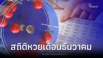 ส่องเลขเด็ด สถิติหวยออก 3 งวด ในเดือนธันวาคม ย้อนหลัง 10 ปี เลขเบิ้ลออกเยอะมาก