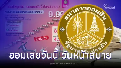 เงินฝากออมสิน เงินฝากเผื่อเรียกพิเศษเพื่อการเกษียณ 12 ปี ดอกเบี้ยสูง 9.99% เงินฝากออมสิน เงินฝากเผื่อเรียกพิเศษเพื่อการเกษียณ 12 ปี ดอกเบี้ยสูง 9.99%