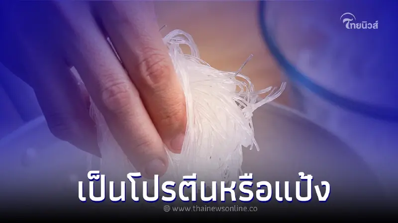 “วุ้นเส้น” เป็น “โปรตีน” หรือ “แป้ง” หาคำตอบไปด้วยกัน ? “วุ้นเส้น” เป็น “โปรตีน” หรือ “แป้ง” หาคำตอบไปด้วยกัน ?