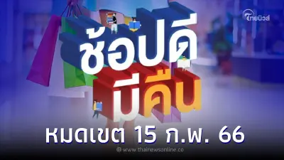 ช้อปดีมีคืน 2566 ลดหย่อนภาษีได้สูงสุด 40,000 บาท ถึง 15 ก.พ. 66 นี้