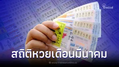 เลขเด็ดมีนาคม สถิติหวยออกเดือนมีนาคม ย้อนหลัง 20 ปี เลขเบิ้ลเลขออกซ้ำเพียบ
