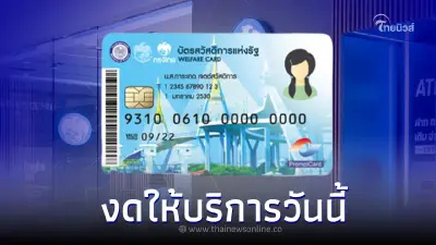 ธ.กรุงไทยแจ้งขอ “งด “ ให้บริการวันนี้ ยืนยันตัวตนบัตรสวัสดิการแห่งรัฐ