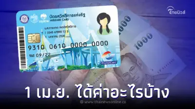 1 เม.ย. เงินเข้า "บัตรคนจน 2566" งวดแรก เช็ค ได้สิทธิอะไรบ้าง 1 เม.ย. เงินเข้า "บัตรคนจน 2566" งวดแรก เช็ค ได้สิทธิอะไรบ้าง
