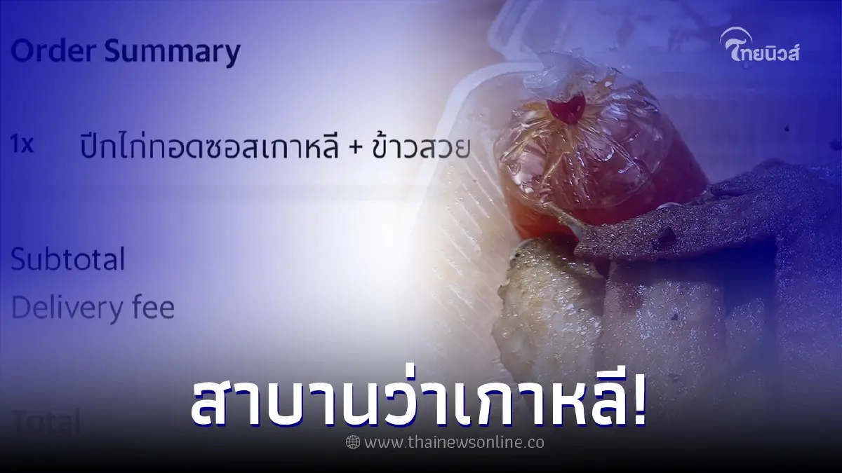 ลูกค้าสั่งปีกไก่ทอดซอสเกาหลี เห็นของที่ได้แล้วขำ เกาหลีมีแบบนี้ด้วยเหรอ