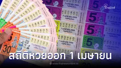 เลขเด็ดเดือนเมษายน เช็กสถิติหวยออก 1 เมษายน ย้อนหลัง 10 ปี เลขเด็ด1/4/66