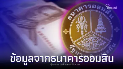 "ธนาคารออมสิน" ปล่อยกู้ 5พัน - 5แสน ดอกถูกสุด ๆ ไม่ต้องค้ำ ล่าสุดชี้แจงแล้ว