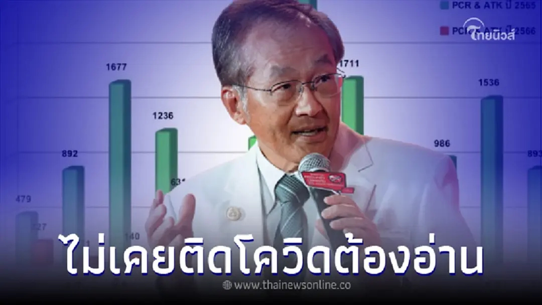 "หมอมนูญ" เปิดข้อมูลล่าสุด คนไม่เคยติดโควิดมาก่อน ต้องอ่าน