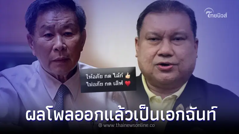ผลโพลประชาชนเป็นเอกฉันท์ "เสรีพิศุทธ์" ควรให้อภัย สนธิญา หรือไม่