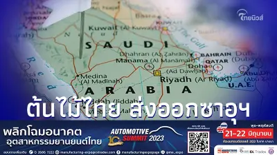 เปิดลิสต์ 38 ต้นไม้ไทย โอกาสส่งออกตลาดซาอุฯ ตามเป้า Saudi Vision 2030 เปิดลิสต์ 38 ต้นไม้ไทย โอกาสส่งออกตลาดซาอุฯ ตามเป้า Saudi Vision 2030
