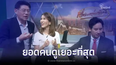ทุบสถิติยอดคนดู "รายการสรยุทธ" หลัง "ทิม พิธา" เป็นแขกรับเชิญ ทุบสถิติยอดคนดู "รายการสรยุทธ" หลัง "ทิม พิธา" เป็นแขกรับเชิญ