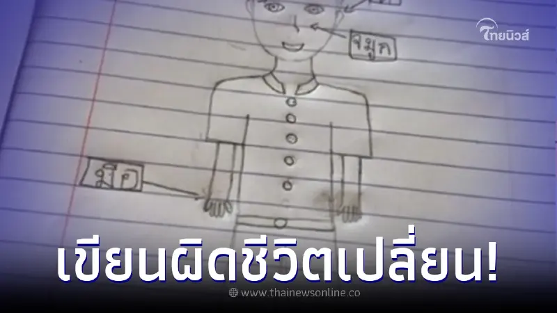คุณครูกุมขมับ ให้นักเรียนเขียนชื่ออวัยวะในร่างกาย เขียนผิดชีวิตเปลี่ยน คุณครูกุมขมับ ให้นักเรียนเขียนชื่ออวัยวะในร่างกาย เขียนผิดชีวิตเปลี่ยน