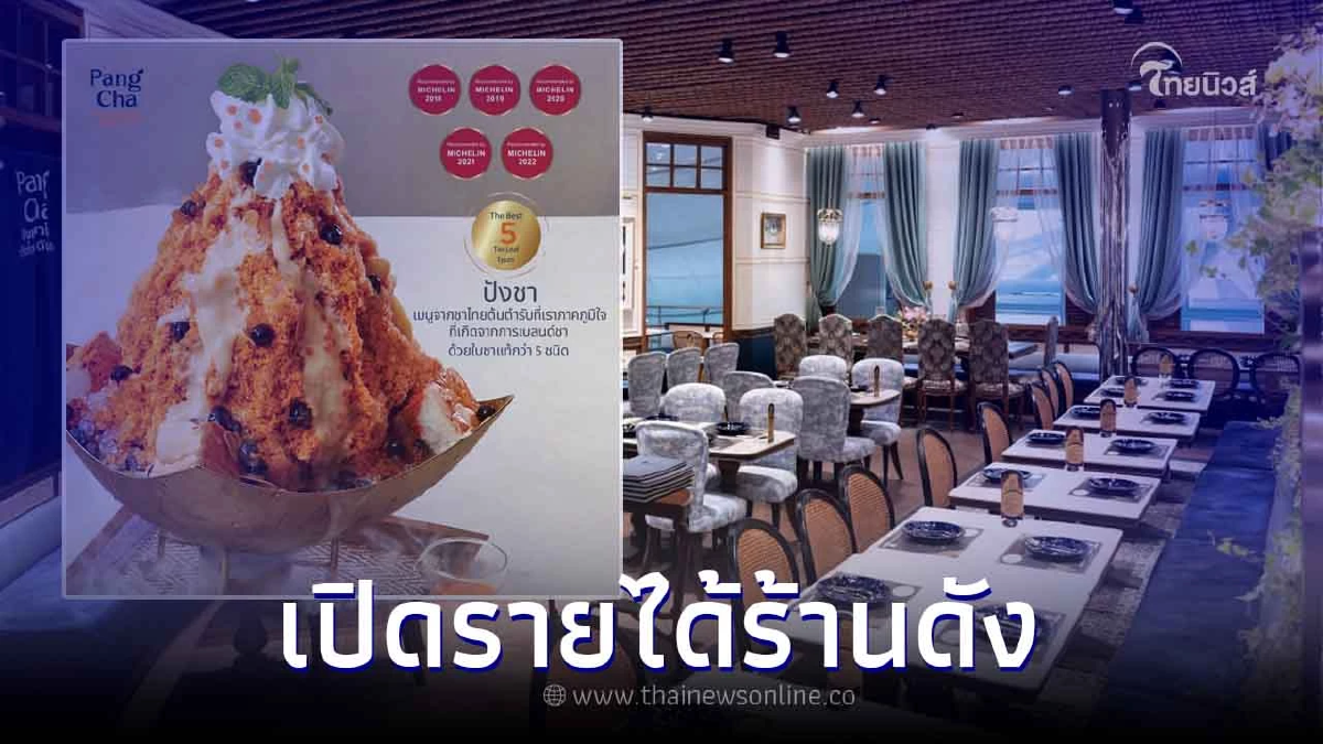 เปิดรายได้ร้าน "ลูกไก่ทอง" เจ้าของปังชา ปี 65 ฟันกำไรไม่ธรรมดา เปิดรายได้ร้าน "ลูกไก่ทอง" เจ้าของปังชา ปี 65 ฟันกำไรไม่ธรรมดา