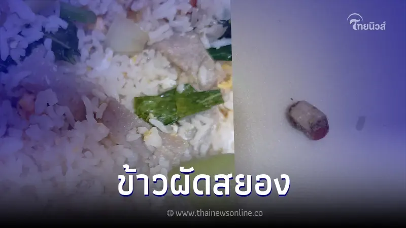 อ้วกแทบพุ่ง! สั่งข้าวผัดมากิน แต่แม่ค้าแถมสิ่งนี้มาให้ด้วย อ้วกแทบพุ่ง! สั่งข้าวผัดมากิน แต่แม่ค้าแถมสิ่งนี้มาให้ด้วย