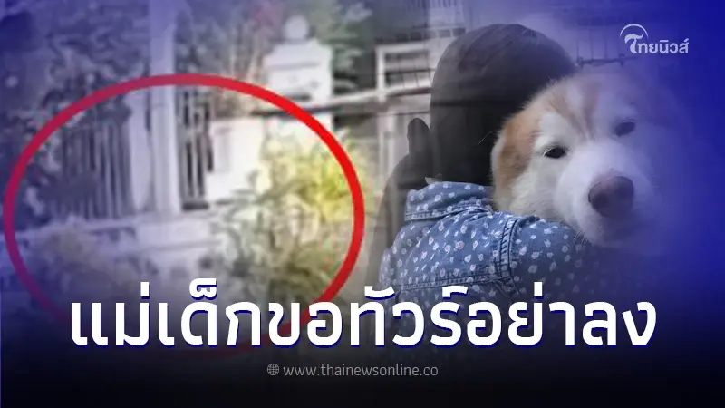 แม่เด็กแอบปล่อยหมา โดนด่าจนแพนิก เล่าความผิดปกติของลูกชาย วอนสังคมเห็นใจ แม่เด็กแอบปล่อยหมา โดนด่าจนแพนิก เล่าความผิดปกติของลูกชาย วอนสังคมเห็นใจ