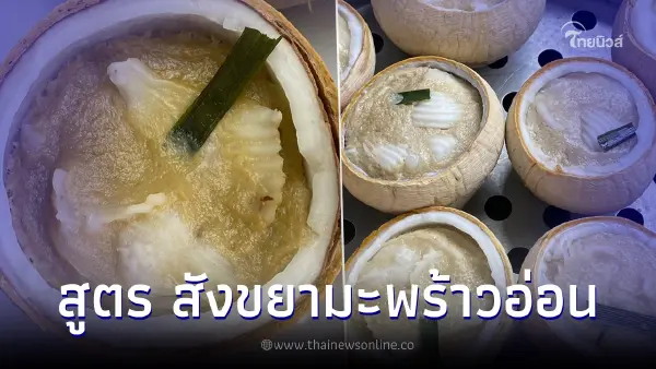 แจกสูตร "สังขยามะพร้าวอ่อน" เนียนนุ่ม หอมหวาน ทำไม่ยากอย่างที่คิด แจกสูตร "สังขยามะพร้าวอ่อน" เนียนนุ่ม หอมหวาน ทำไม่ยากอย่างที่คิด