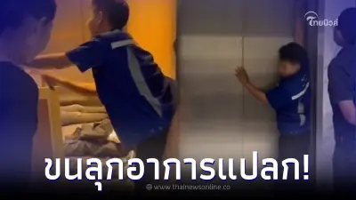 หนุ่มสุดหลอน ติดในลิฟต์กับขนศพเกือบชั่วโมง พอออกมาได้ เจออาการแปลก