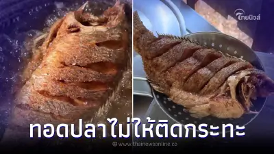วิธีทอดปลาไม่ให้ติดกระทะ แจกทริคสุดเด็ด กรอบ อร่อย หนังไม่หลุด