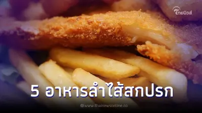 เตือนเลย อาหาร 5 ชนิด ทำลำไส้สกปรก เสี่ยงโรคตามมาเพียบ เตือนเลย อาหาร 5 ชนิด ทำลำไส้สกปรก เสี่ยงโรคตามมาเพียบ