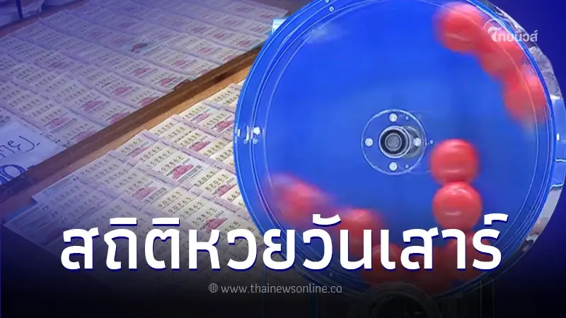 เปิดสถิติหวยออกวันเสาร์ ตรง 16 ธันวาคม พบ 27 ปี มีแค่ 4 ครั้งเท่านั้น