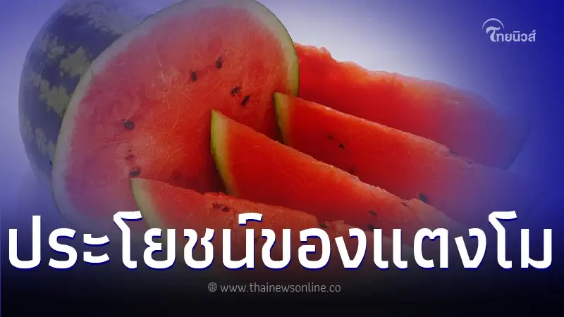 ประโยชน์ของแตงโมและข้อควรระวังก่อนกิน ประโยชน์ของแตงโมและข้อควรระวังก่อนกิน