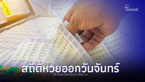 คอหวยพลาดไม่ได้ เผยสถิติหวยออกวันจันทร์ ย้อนหลัง 10 ปี เลขเด็ดงวดนี้ 1/4/67