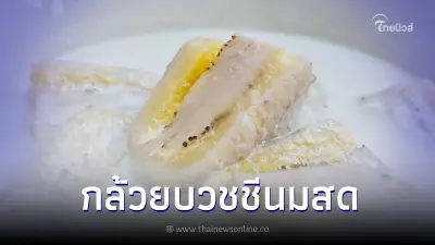 "กล้วยบวชชี" สูตรนมสด เพื่อสุขภาพ อร่อยปากไม่ลำบากหุ่น "กล้วยบวชชี" สูตรนมสด เพื่อสุขภาพ อร่อยปากไม่ลำบากหุ่น