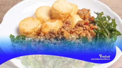 "กะเพราหมูสับเต้าหู้ไข่" พลิกโฉมกะเพราธรรมดา อร่อยลงตัวเกินคาด